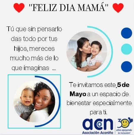 Aconiño invita a las madres a un espacio de bienestar