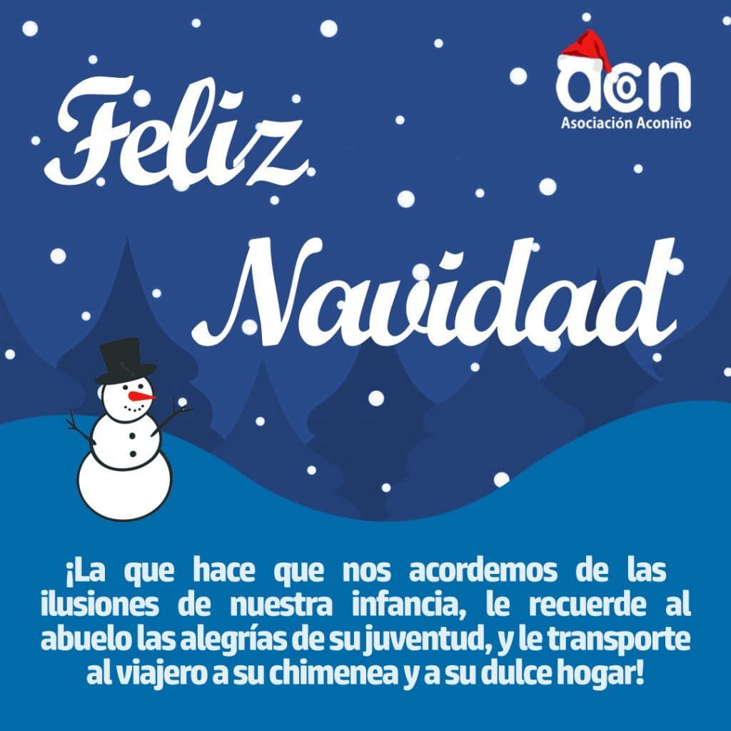 Feliz navidad y año nuevo 2023, les desea Asociación Aconiño